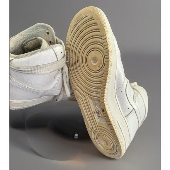 Nike AF1 Mid High Tops White Size 12 - Picture 9 of 9